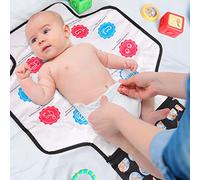 Momma Said Portable Changing Pad - Foldable Diaper Changing Mat with Shoulder Strap - Waterproof Travel Changing Pad - Ideal Baby Shower, Baby Registry Search, Baby Essentials, Baby Registry Search