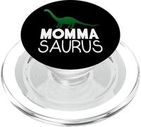 Momma Saurus Dinosaur Shirt Matching Family Tribe Mom Mommy PopSockets PopGrip for MagSafe