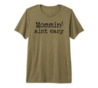 Mommin Ain't Easy Momming is My Favorite Sport Boy Mom Life Premium T-Shirt