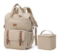 MOMMORE Changing Bag Backpack with Cooler Storage Bags, Baby Nappy Diaper Bags with 15.6" Laptop Sleeve for Travel Work, Mom Breast Pump Backpack, Fits Medela/Philips Avent/Spectra