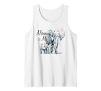 Mommy and Me Elephant Family Love Matching Outfit Tank Top