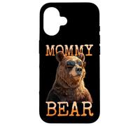 Mommy Bear Mama Bears Mom Mother's Day Grizzly Mama Case for iPhone 16