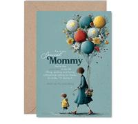Mommy Birthday Card, Quiet Hero