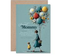 Mommy Birthday Card, Quiet Hero