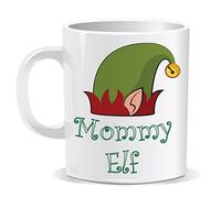 Mommy Elf Christmas Mug Sarcastic Humour Novelty Funny Birthday Gift Xmas Party Secret Santa Gifts Office Men Women Tea Coffee Perfect Mugs®