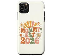 Mommy Est 2026 Groovy Retro Daisy Flower New Mom Mothers Day Case for iPhone 11 Pro Max