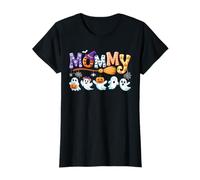 Mommy Halloween Boo Ghost Horror Costume Funny Party T-Shirt