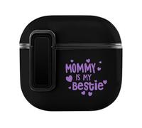 Mommy Is My Bestie Slim Compatible with Airpods 4 Case Protective Hard Cover Skin