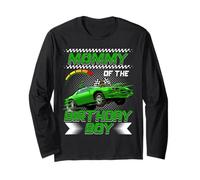 Mommy of The Birthday Boy Race Car Party Family Matching Long Sleeve T-Shirt