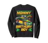 Mommy of the Birthday Boy Race Car Party Family Matching Sweatshirt