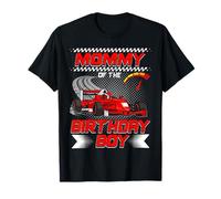Mommy of The Birthday Boy Race Car Party Family Matching T-Shirt