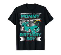 Mommy of The Birthday Boy Race Car Party Family Matching T-Shirt