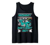 Mommy of The Birthday Boy Race Car Party Family Matching Tank Top