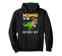 Mommy Of The Birthday Party Outfit Dinosaur Squad Mom Pullover Hoodie
