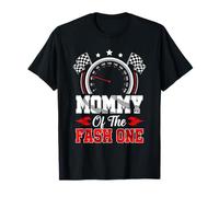 Mommy of The Fast One 1St Birthday Racing Car Family T-Shirt