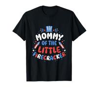 Mommy of the Little Firecracker Independence Day 4th July T-Shirt