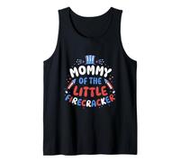 Mommy of the Little Firecracker Independence Day 4th July Tank Top