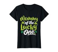 Mommy of The Lucky One First Birthday St Patrick's Day Mom T-Shirt