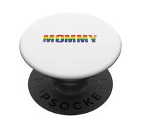 Mommy - Pride Parents Mom Rainbow Queer Lesbian CSD LGBTQ+ PopSockets Adhesive PopGrip