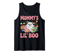 Mommy’s Lil Boo Cute Halloween Toddler Kids Ghost Costume Tank Top
