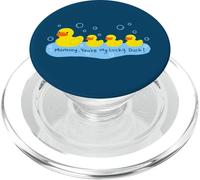 Mommy You’re My Lucky Duck Cute Rubber Ducky PopSockets PopGrip for MagSafe