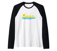Mommy You’re My Lucky Duck Cute Rubber Ducky Raglan Baseball Tee