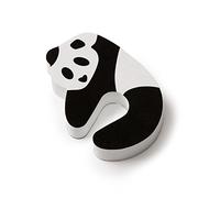 Mommy's Helper 2-Pack Modern Door Pinch Guard, Black/White