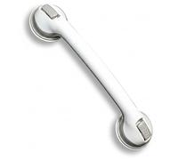 Mommy's Helper Safer Grip Bath and Shower Handle | 16-inch Safe-er-Grip suction cup grab bar offers temporary balance assistance in bathtubs and showers; installs tool-free.