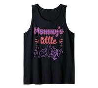 Mommy's Little Actor Toddler Theater Drama Quote Tee Kids Tank Top
