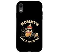 Mommy's Little Alcoholic Funny Drinking Drunk Alcohol Joke Case for iPhone XR