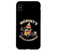 Mommy's Little Alcoholic Funny Drinking Drunk Alcohol Joke Case for iPhone XS Max