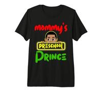 Mommy's Preschool Prince Black Toddler Boy School Fun Boys Premium T-Shirt