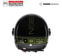 Momo Design FGTR Classic Stripes 2024 E2206 Glossy Black / Yellow L