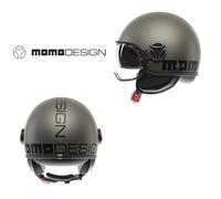 Momo Design Helmet FGTR E2206 Evo Titanium Frost/Black Double Visor S 55-56