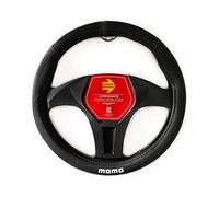 MOMO ELEGANT UNIVERSAL STEERING WHEEL COVER BLACK AND GRAY