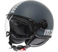 MOMO FGTR Classic Candy 2.0 Jet Helmet, green-blue, size S for Men