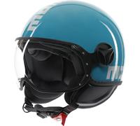 Jet Helmet Momodesign FGTR CLASSIC Candy Lake Blue/White