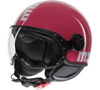 MOMO FGTR Classic Candy Jet Helmet, pink, size L for Men