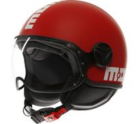 MOMO FGTR Classic Candy Jet Helmet, red matt, size XL (61)