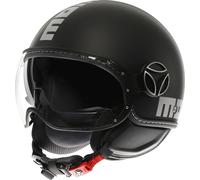 MOMO FGTR Evo Mono 2.0 Jet Helmet, black, size L for Men
