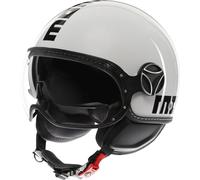 MOMO FGTR Evo Mono 2.0 Jet Helmet, white, size S for Men