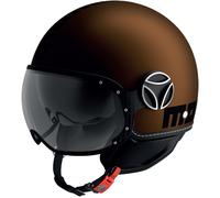 Momodesign FGTR Evo Mono, jet helmet S Matt Dark Brown/Black