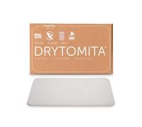 Momo Lifestyle Stone Bath Mat Drytomita, Diatomaceous Earth Absorbent Bathroom Mat Quick Dry, Shower Bath Mat (Linen Grey, 60 X 39 cm)