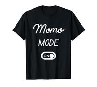 Momo Mode On Name Value Graphic T-Shirt, Men, Black, M