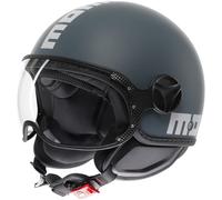 MOMO FGTR Classic Candy Jet Helmet, blue/green, size XS (53/54)