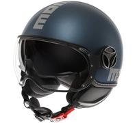MOMO FGTR Evo Mono S26 Jet Helmet, blue matt, size S (55/56)