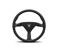 MOMO Motorsport Montecarlo Black Stitch Leather Street Steering Wheel 350mm - MCL35BK1B