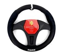 MOMO STREET UNIVERSAL STEERING WHEEL COVER BLACK AND WHITE