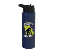 Momo The Monster Missouri State America Cryptid Stainless Steel Insulated Water Bottle