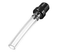 MOMOALA Anti Reverse Gas Fuel Petrol Tank Cap Valve Vent Breather Pipe ATV Pit Dirt Bike - Black